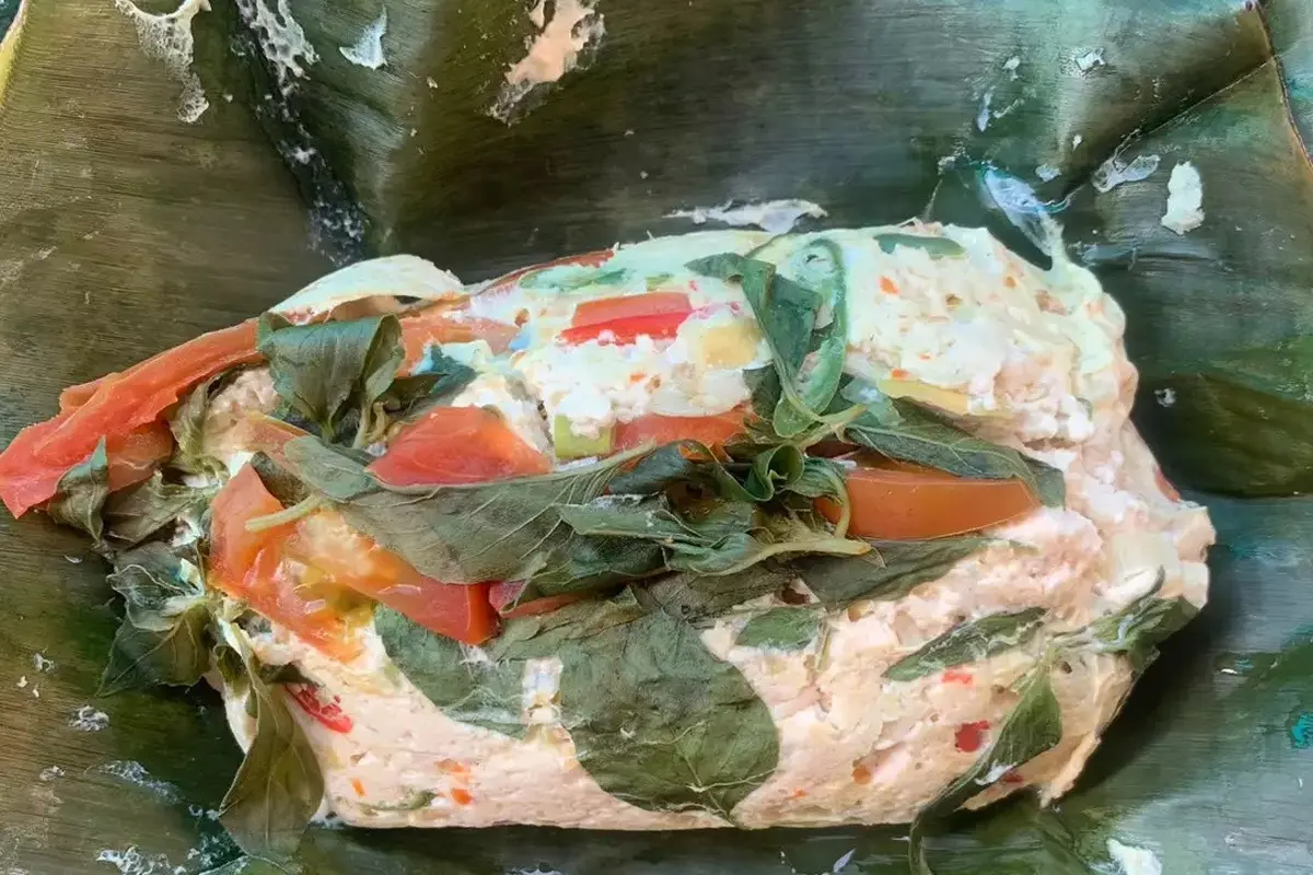 Pepes Tahu Kemangi