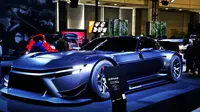 Konsep mobil balap Toyota GT GT3 dipamerkan di Tokyo Auto Salon 2022. (Top Gear Tokyo)