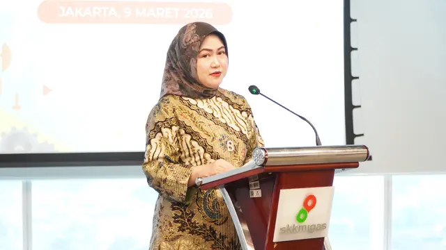 Deputi Keuangan dan Komersialisasi Satuan Kerja Khusus Pelaksana Kegiatan Usaha Hulu Minyak dan Gas Bumi Desti Melanti. (Dok SKK Migas)