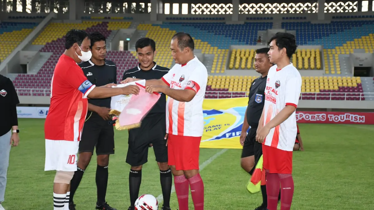Pertandingan eksibisi turnamen Piala Gibran "SIWO-PWI" 2022
