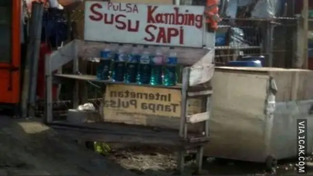 6 Tulisan Kocak di Counter HP Ini Bikin Geleng Kepala