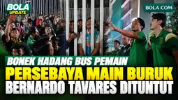 Bonek Hadang Bus Pemain Persebaya Usai Ditahan Persijap 1-1, Bernardo Tavares Jadi Sasaran Tuntutan