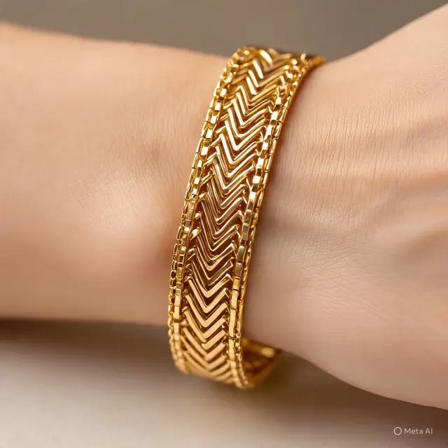 Model Gelang Emas Rantai 10 Gram