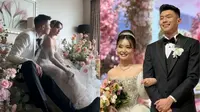 Gaun Pengantin Nita Vior Saat Menikahi Pebasket Vincent Kosasih, Seksi tapi Anggun Bertudung
