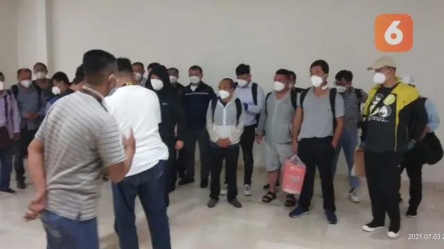TKA asal Tiongkok tiba di Sulsel (Liputan6.com/istimewa)