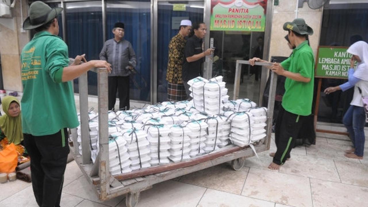 Buka puasa bersama di Masjid Istiqlal