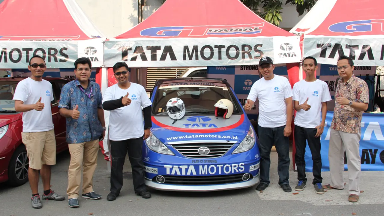 Tata Motors Andalkan Vista di Gymkhana Race 2014