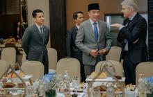 Potret Jokowi tetap Berpuasa saat Hadiri Private Breakfast Bloomberg, Bahas AI Sovereignty