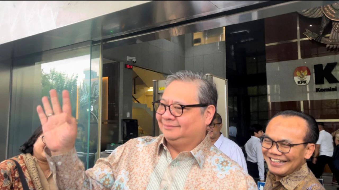 Gara-Gara Donald Trump, Menko Airlangga Hartarto Datangi KPK