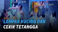 Warganet turut geram dengan pria yang emosional tersebut yang nekat melempar kucing yang tidak bersalah dan lakukan kekerasan di depan anak.