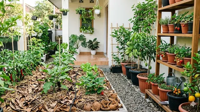 Desain Kebun Buah di Halaman Sempit