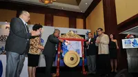 PSSI menggelar Kongres Tahunan Tahun 2014 di Hotel Borobudur, Jakarta (4/1/2015). (Liputan6.com/Helmi Fithriansyah)
