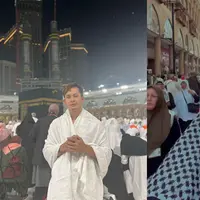Pemeran Kiki Farel sedang menjalankan ibadah haji. Selain itu, Kiki juga membagikan momen  bagi-bagi takjil untuk buka puasa sebanyak 750 box. Berikut  potretnya Kiki menjalankan ibadah haji pada musim tahun ini. [Instagram/kikifarrel_/boby_tince]