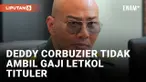 Deddy Corbuzier Tegaskan Tidak Akan Ambil Gaji dan Tunjangan Letkol Tituler TNI