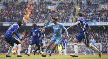 Manchester City Kalahkan Chelsea 1-0 di Etihad