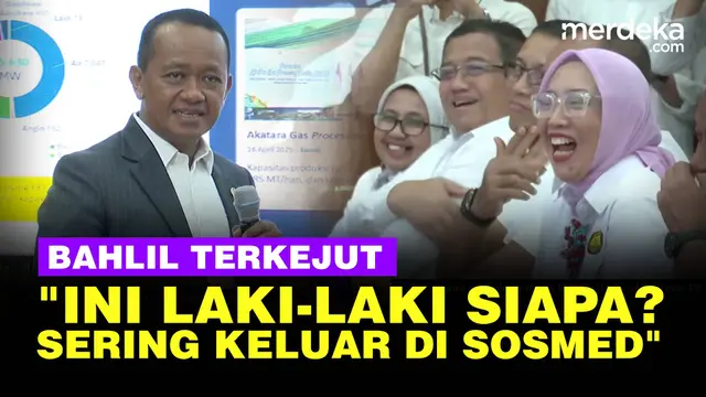 Momen Bahlil Terkejut Lihat Foto Dirinya, Satu Ruangan Tertawa: ini Siapa Sering Keluar di Sosmed