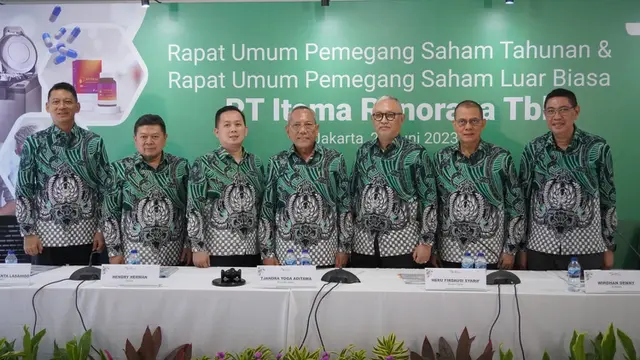 Rapat Umum Pemegang Saham Luar Biasa (RUPSLB) Tahun 2022 PT Itama Ranoraya Tbk (IRRA) yang digelar di Jakarta, Kamis (22/6/2023).