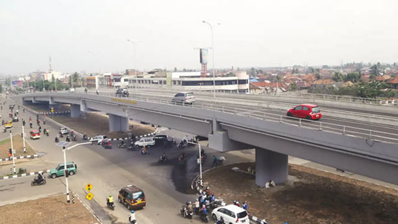 Ilustrasi Jalan Tol Layang