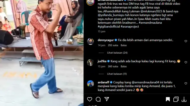 Viral Video Penyanyi dengan Gaya Sangat Mirip Armand Maulana, Sang Vokalis GIGI Langsung Ingin Bertemu