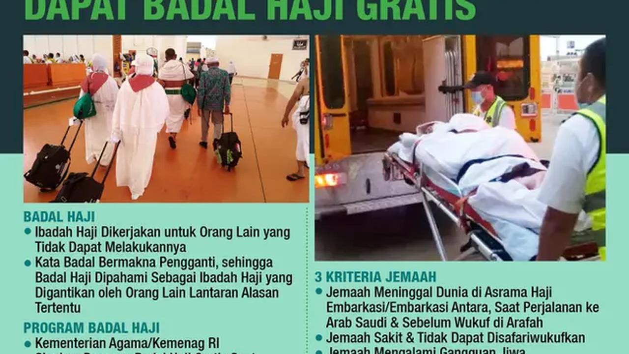 Infografis 3 Kriteria Jemaah Indonesia Dapat Badal Haji Gratis. (Liputan6.com/Abdillah)