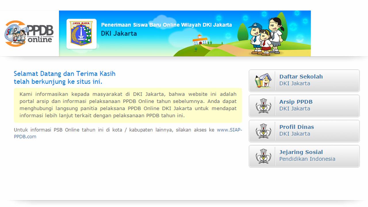 situs ppdb online