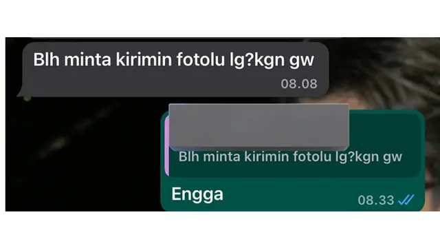 6 Chat Ditolak Halus karena Paras Tak Sesuai Kriteria Ini Bikin Senyum Getir