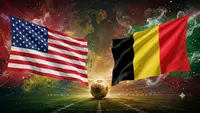 Ilustrasi Amerika Serikat vs Belgia di 16 besar Piala Dunia 2026. (Bola.com/Foto by AI)