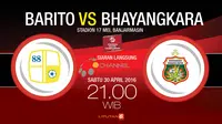 Barito vs Bhayangkara (Liputan6.com/Trie yas)