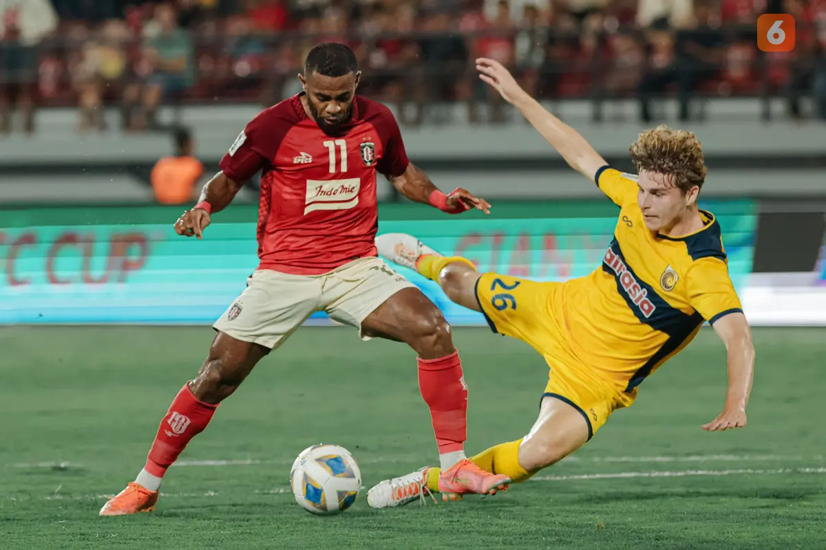 Bali United Dipermalukan CC Mariners di Hadapan Para Pendukungnya.