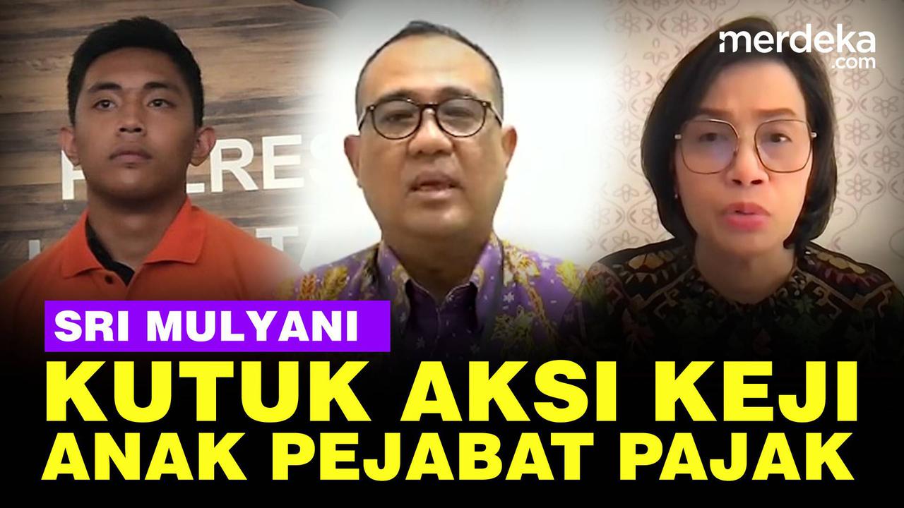 VIDEO: Sri Mulyani Kutuk Aksi Viral Anak Pejabat Pajak Aniaya Remaja Sampai Koma
