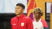 Pemain Timnas Indonesia U-19, Ikram Algiffari. (Bola.com/Aditya Wany)