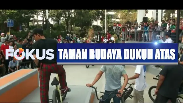 Taman Spot Budaya Dukuh Atas diresmikan pemanfaatannya oleh Gubernur DKI Jakarta Anies Baswdan pada Minggu pagi.