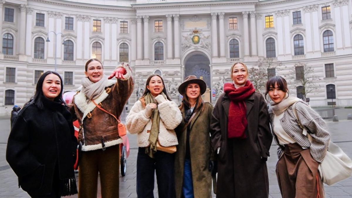 Penampilan Musim Dingin Sederet Selebritis di Negara Austria, dari Luna Maya, Amanda Manopo, hingga Gisella Anastasia
