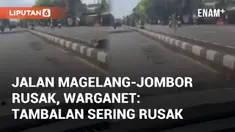 Jalan raya dari Salam hingga Magelang-Jombor rusak parah dan berlubang dalam. Warganet lontarkan keresahan ini di sosial media, berharap pemerintah merespon