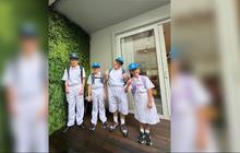 Potret Kompak Anak-anak Pasha Ungu & Adelia Wilhelmina saat Berangkat Sekolah Bareng, Seru Banget!
