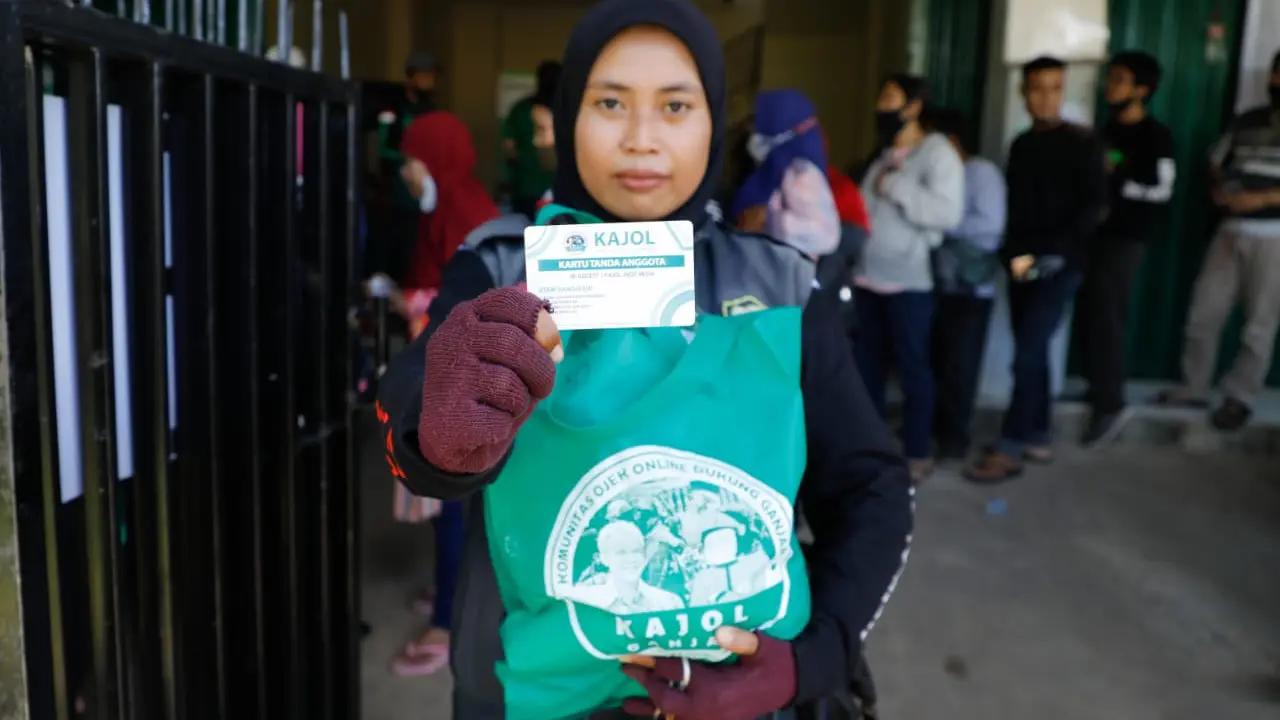 Relawan Komunitas Ojek Online (Istimewa)