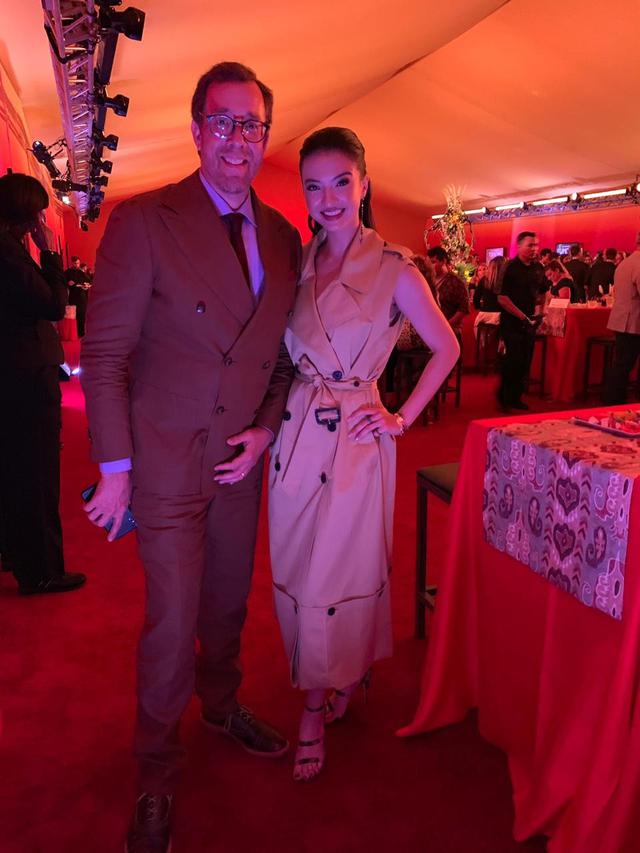 Raline Shah dan Rob Minkoff (Disney Indonesia)