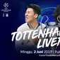 Liga Champions - Tottenham Hotspur Vs Liverpool Head to Head (Bola.com/Adreanus Titus)