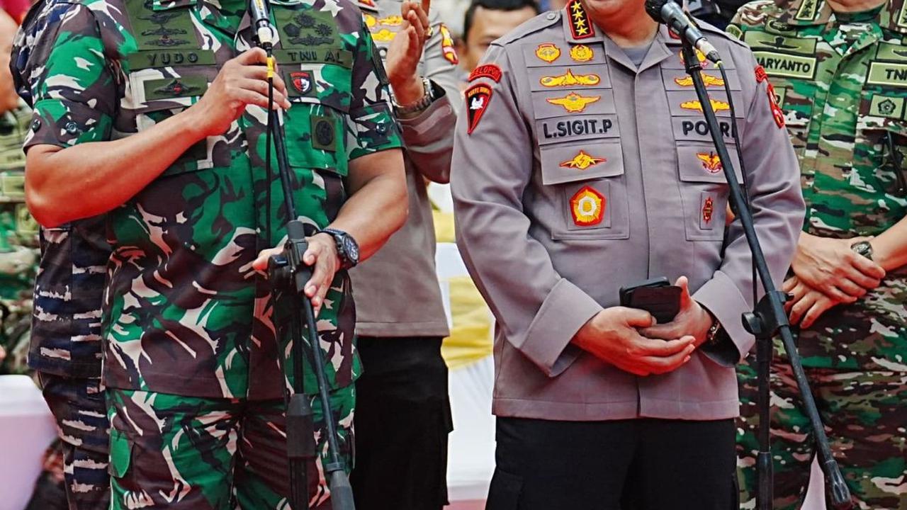 Potret Dua Jenderal Kompak Datangi Bakti Kesehatan 34 Tahun Pengabdian di Tasikmalaya