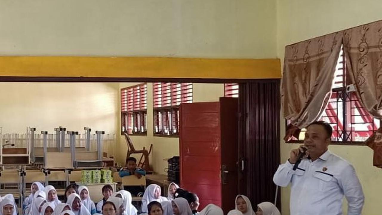 Strategi Kapolres Rohil Demi Pemilu Damai, Sosialisasi ke Ratusan Pelajar