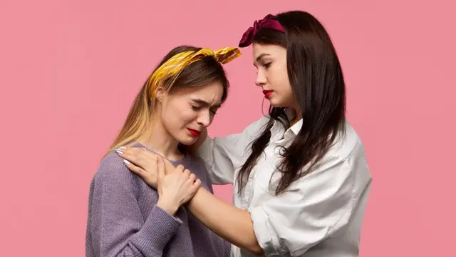 Gambar Ilustrasi Wanita Mengalami Depresi