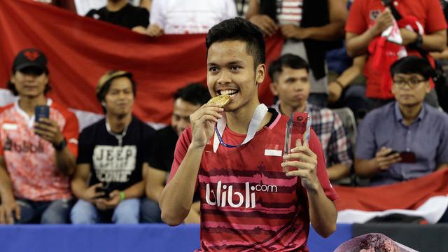 Anthony Sinisuka Ginting Juara Korea Terbuka 2017