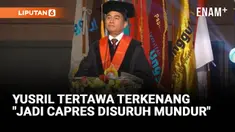 Menteri Koordinator Bidang Hukum, Hak Asasi Manusia, Imigrasi, dan Pemasyarakatan, Yusril Ihza Mahendra, bercerita lika liku perjalanan hidupnya. Salah satunya waktu 1998, dirinya pernah menjadi calon presiden namun disuruh mundur oleh pimpinan MPR A...