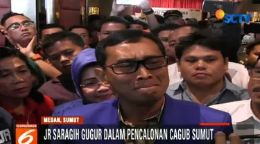 JR Saragih yang berpasangan dengan Ance Selian didukung oleh Partai Demokrat, PKB, dan PKPI.