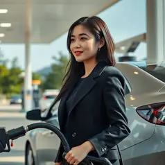 apa itu oktan bensin ©Ilustrasi dibuat AI