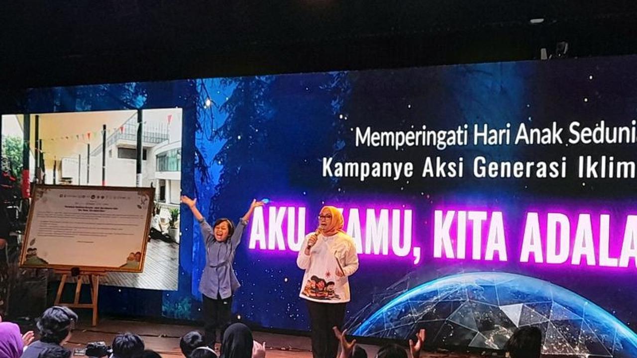 Menteri PPPA Ajak Anak-Anak Ambil Peran Hadapi Krisis Iklim Global