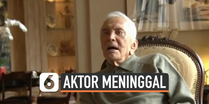 VIDEO: Aktor Legendaris Hollywood Kirk Douglas Meninggal