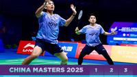 Hasil China Masters 2025: Leo/Bagas Susul Fajar/Fikri ke Perempat Final