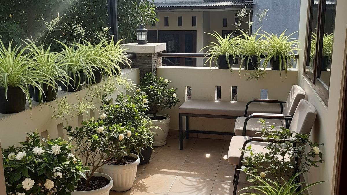 12 Kombinasi Bunga Hias dalam Pot untuk Teras Minimalis, Tampilan Rumah Lebih Asri