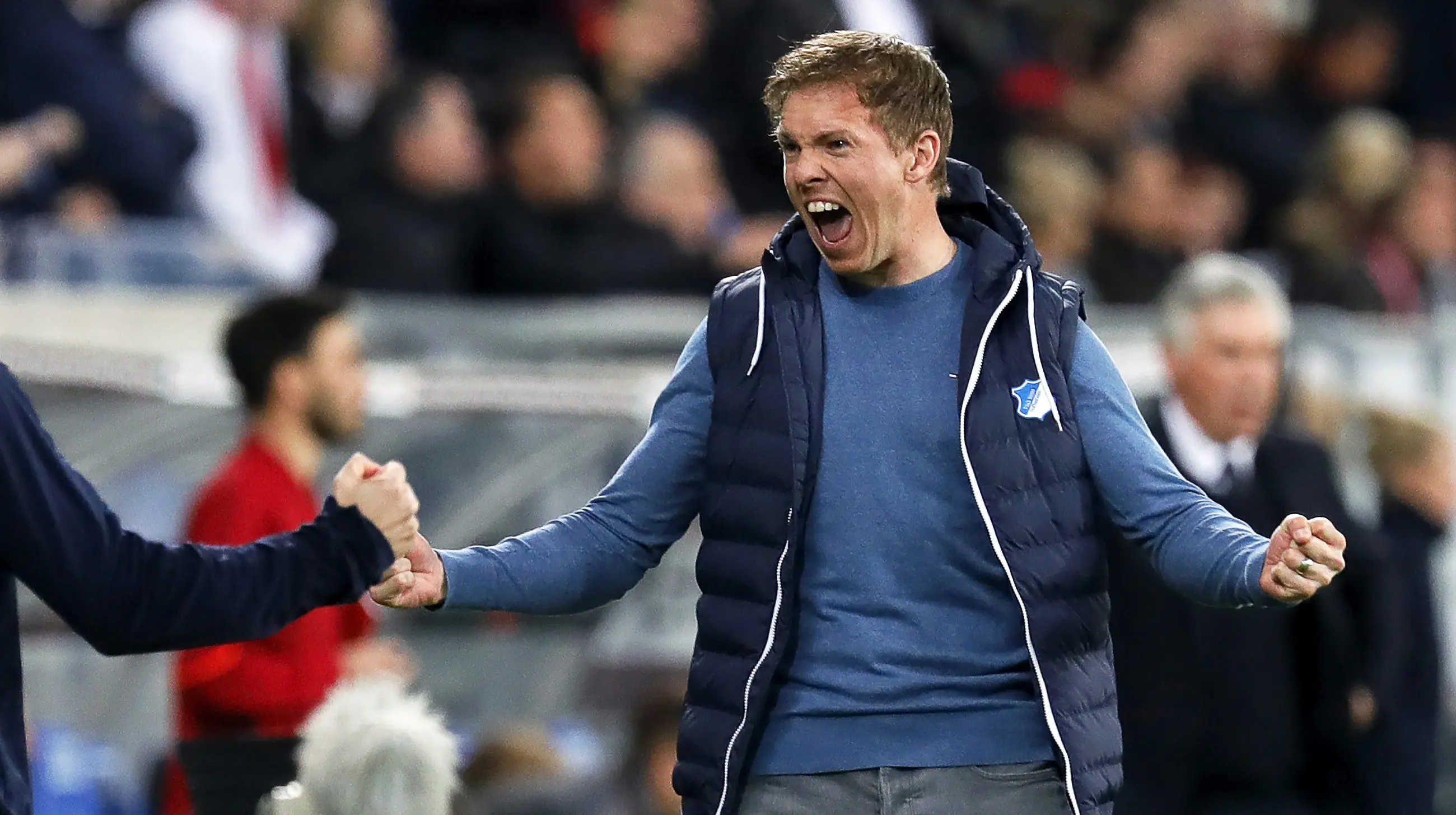 Bayern Munchen tertarik merekrut Julian Nagelsmann sebagai pelatih anyar pengganti Carlo Ancelotti. (EPA/Ronald Wittek)